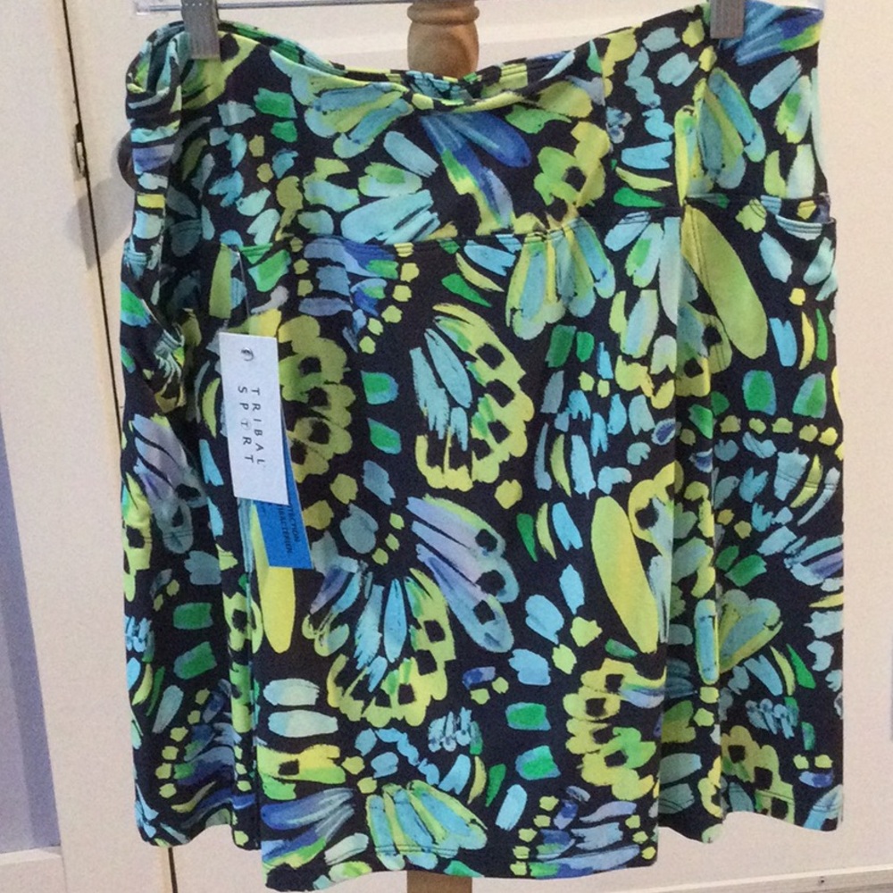 Colorful Patterned Skort from Tribal Sport